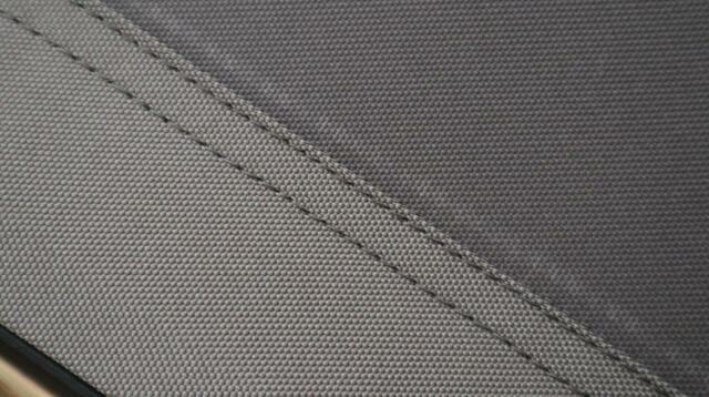 【ワークマン 燃え広がりにくいキャンピングチェア】しっかりとした縫製で100kgまでOK