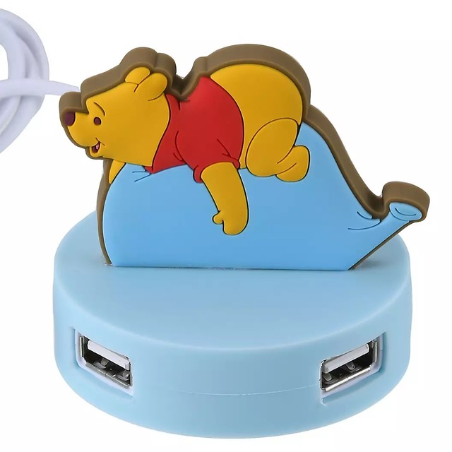 プーさん USBハブ 4ポート POOH'S BALLOON 2,970円