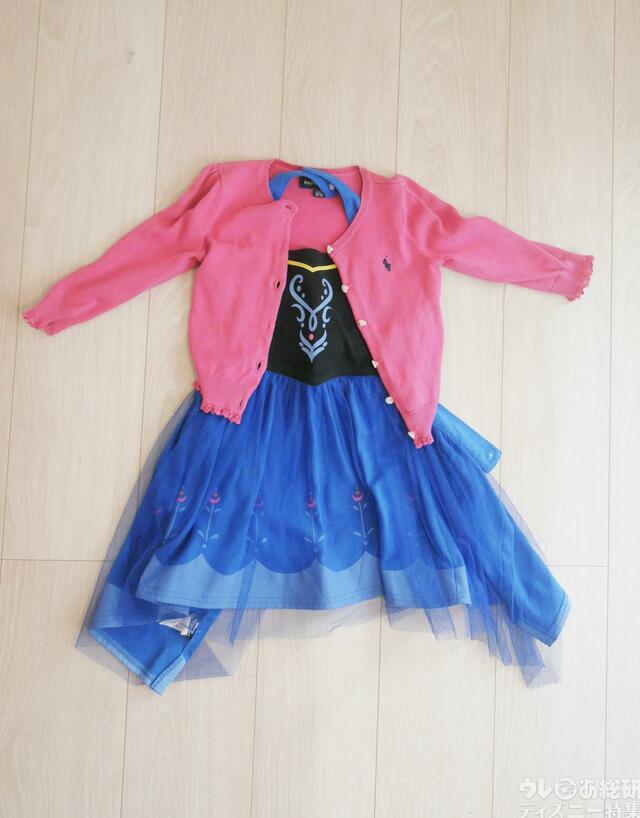 『アナと雪の女王』「アナ」バウンドコーデ