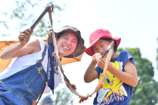 みやじ豚の超ロングサムギョプサル