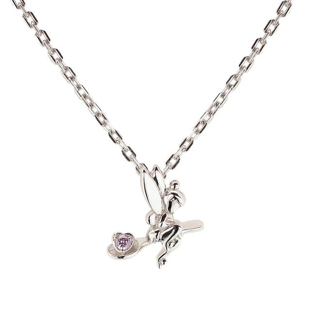 ティンカーベル-シルバーネックレス