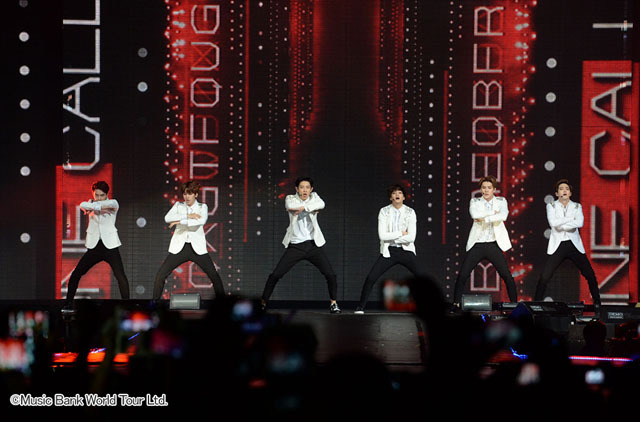 EXO-K＠『K-POP FESTIVAL MUSIC BANK in メキシコ』　©Music Bank World Tour Ltd