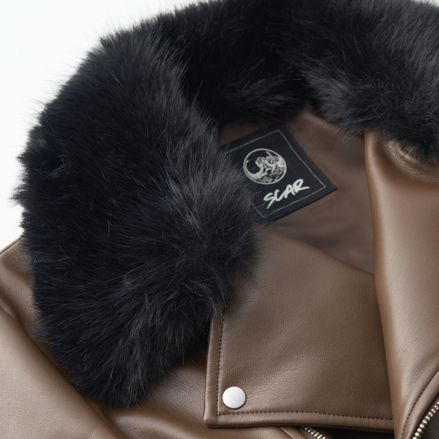 ユニセックスライダースジャケット「ライオン・キング/スカー」｜21,800円（税込）