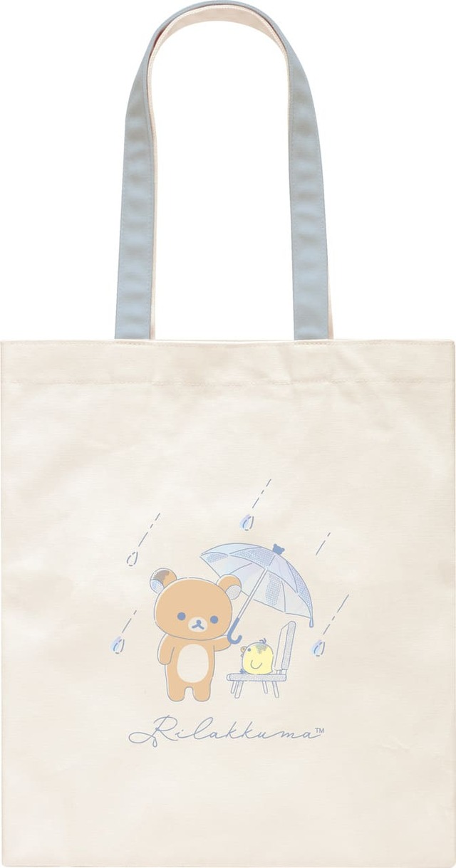 【雨のち晴れのリラックマ】「トートバッグ」3,740円