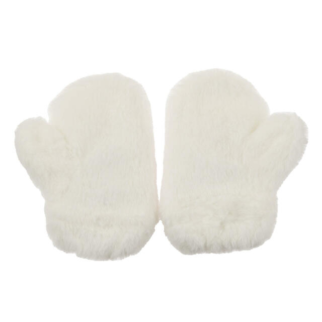 【キッズ用】ミニー キッズ用手袋・グローブ ホワイト ENJOY WINTER 2,400円