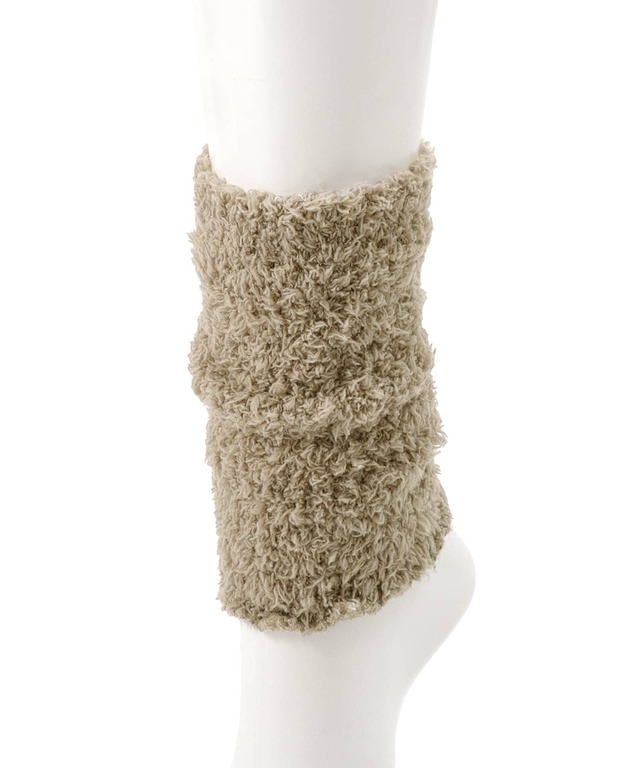 【3COINSの防寒小物グッズ売上ランキング 10位】「マシュマロ足首ウォーマー」330円（税込）