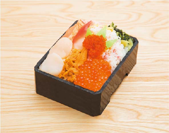 釧路市【釧祥館】海鮮七彩ちらし