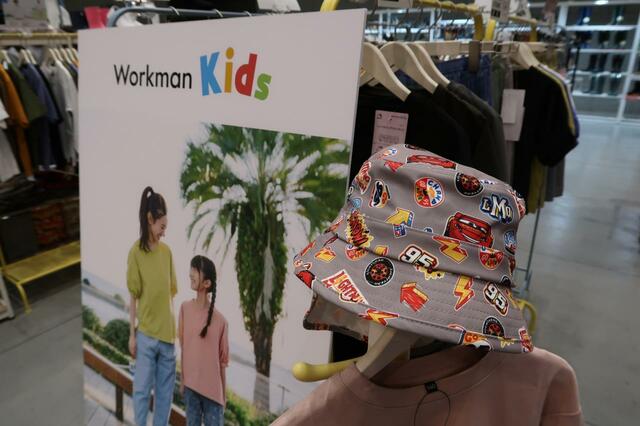 「ワークマン春夏新製品発表会」ディズニーデザインのキッズ用ハットもありました