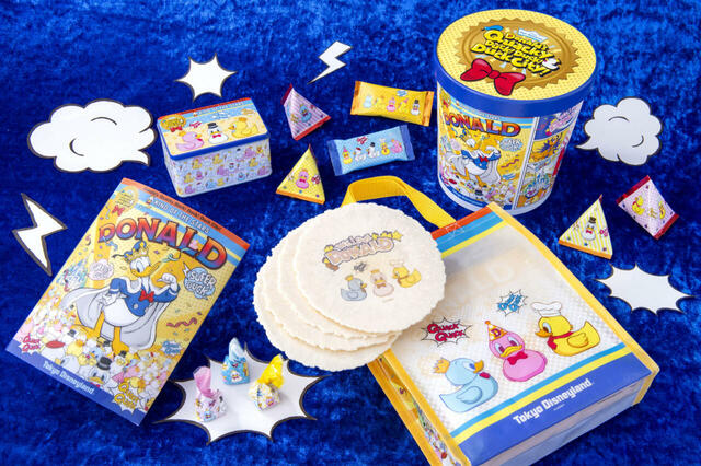 ディズニー・パルパルーザ「ドナルドのクワッキー・ダック!ダック!ダックシティ!」スペシャルグッズ|販売店舗:東京ディズニーランド「ディズニー&カンパニー」|発売日:2025年4月7日(月)