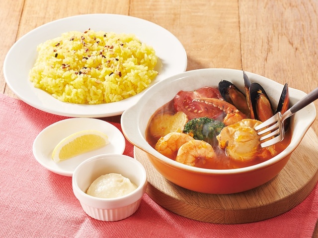 魚介のブイヤベース風