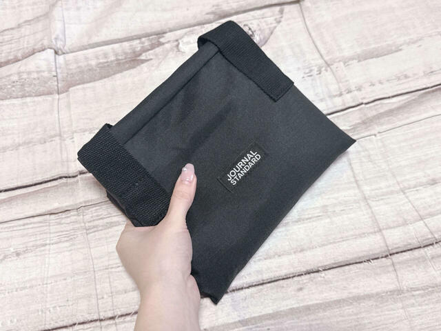 【JOURNAL STANDARD付録 大型ボストンバッグ】コンパクトに折りたたんで持ち運べます