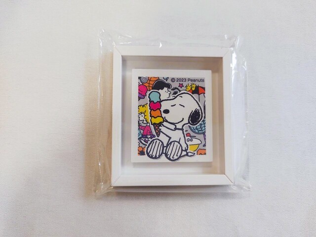 【デコホーム商品】ミニフレームマグネット（スヌーピー GI）499円