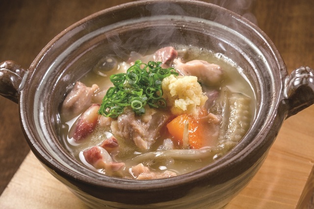 鶏白湯塩煮込み