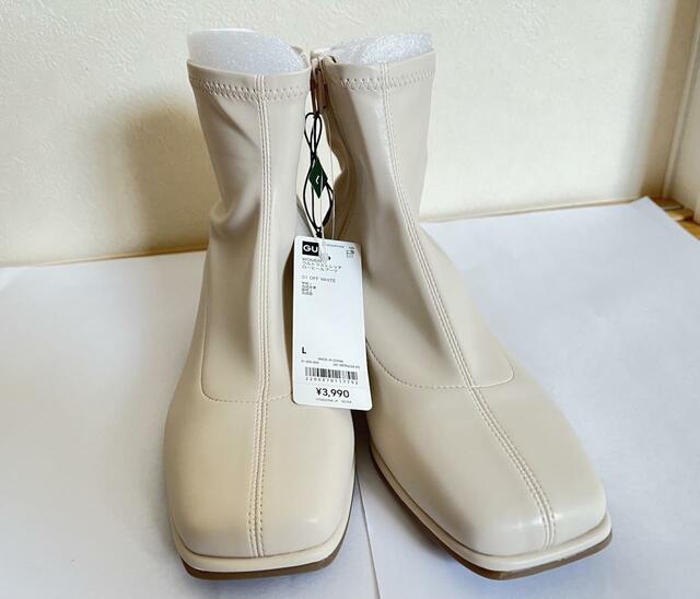 【GU ウルトラストレッチローヒールブーツ】サイズはXS〜XXLの6展開（オンラインストアの場合）
