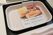 【Francfrancのタイパ調理器具】「GO TABLE トースター グリルプレート」／肉料理やグリル野菜、お餅やフライの温め直しなど、幅広い料理に活躍。