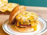 コルビージャックチーズバーガー