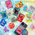 J賞 カード&ステッカーセット｜Happyくじ『Stitch Colorful Kawaii』