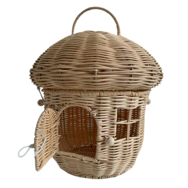 【フライングタイガー新商品】ピクニックバスケット3,850円／ここが開きます！