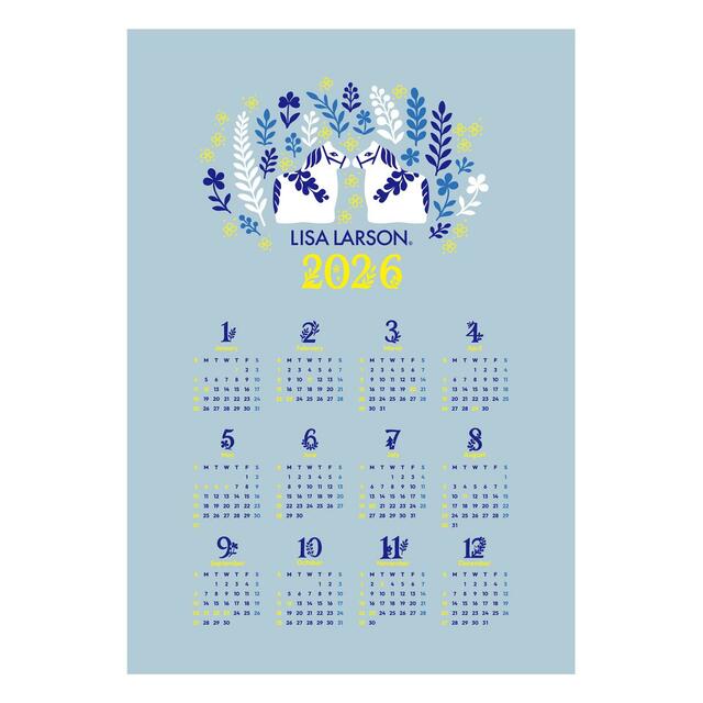 2026コットンリネンカレンダー（ココロシズカの午）¥2,530