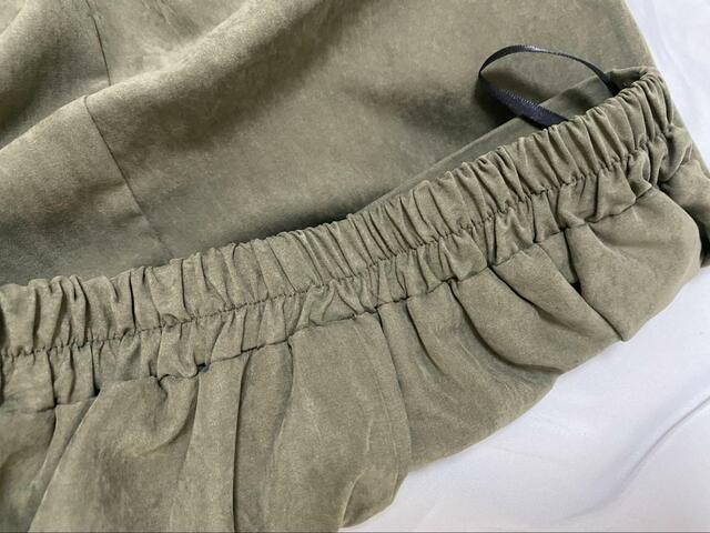 【ファッションセンターしまむら　レディース　スカート（近藤千尋）】緩すぎず、キツすぎないゴムで快適に過ごせます