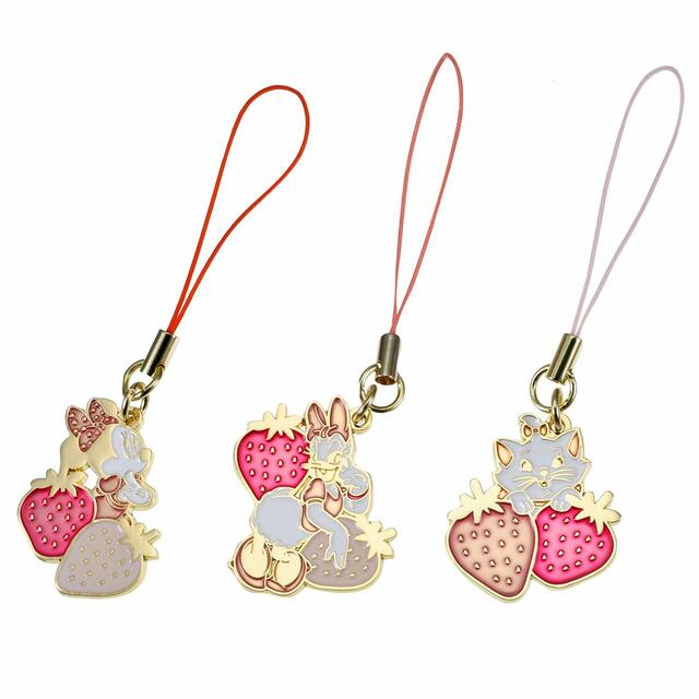 ディズニーキャラクター シークレットストラップ STRAWBERRY COLLECTION 900円