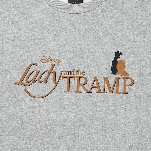 スウェットプルオーバー(長袖) 2,990円｜GUディズニー「わんわん物語」コレクション