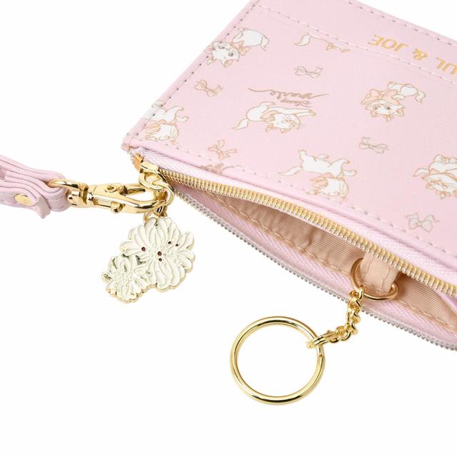 【PAUL & JOE】マリー おしゃれキャット 定期入れ・パスケース 巾着付き クリザンテーム 4,400円