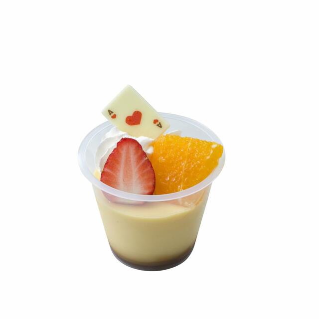 「クイーン・オブ・ハートのバンケットホール」カスタードプリン