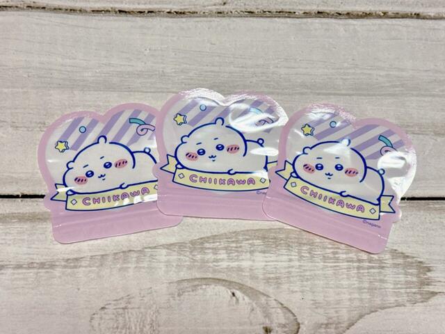 【ちいかわ DAISO限定デザイン】「ダイカットフィルムチャック袋」1点につき3枚入りです!