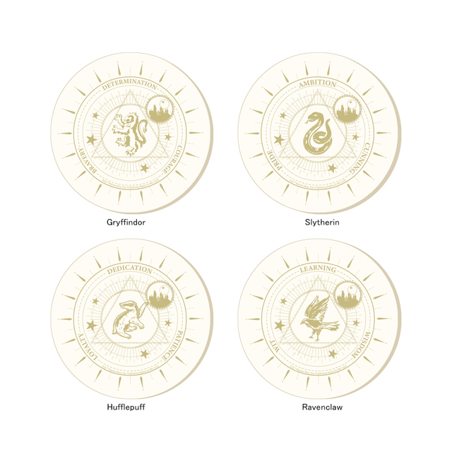 【Harry Potter Cafe】白雲石コースター(税込¥1,089)