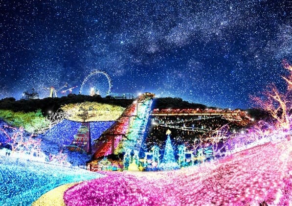 【さがみ湖イルミリオン×たまごっち】関東三大イルミネーションに認定された「さがみ湖イルミリオン」