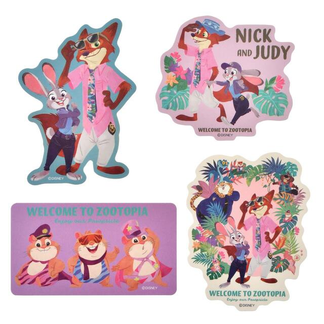 ズートピア2 シール・ステッカー Sticker Collection TROPICAL ZOOTOPIA 700円