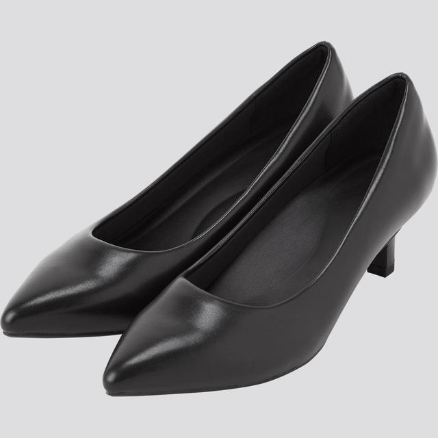 UNIQLO（ユニクロ）コンフィールタッチ　パンプス（スムースレザー調）