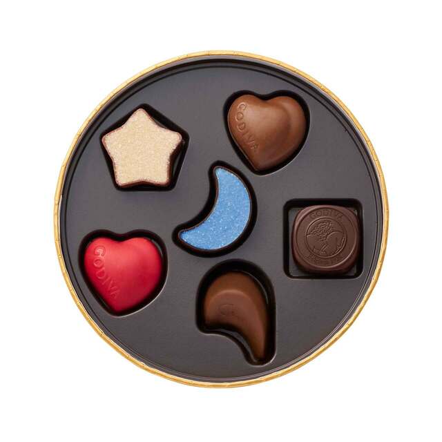 フォーチュンショコラ アソートメント（6粒入） 青い月が入っていたらラッキー！