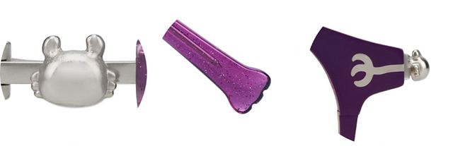 【Zoff×ちいかわ 第3弾】モモンガモデル／モモンガのかわいい手を再現したテンプルエンド