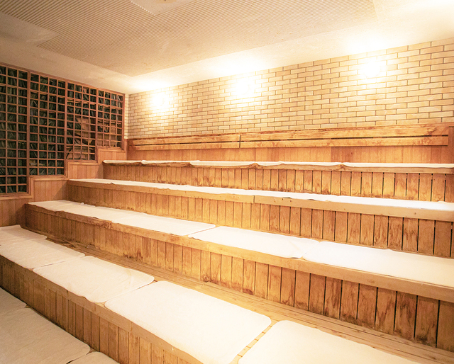 「ウェルネスプラザ アクア・ユーカリ」の高温サウナ