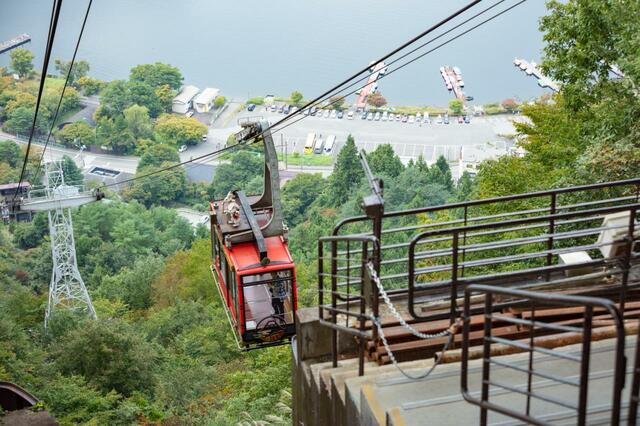 河口湖 富士山パノラマロープウェイ【PUI PUI モルカー×カロッツェリア】