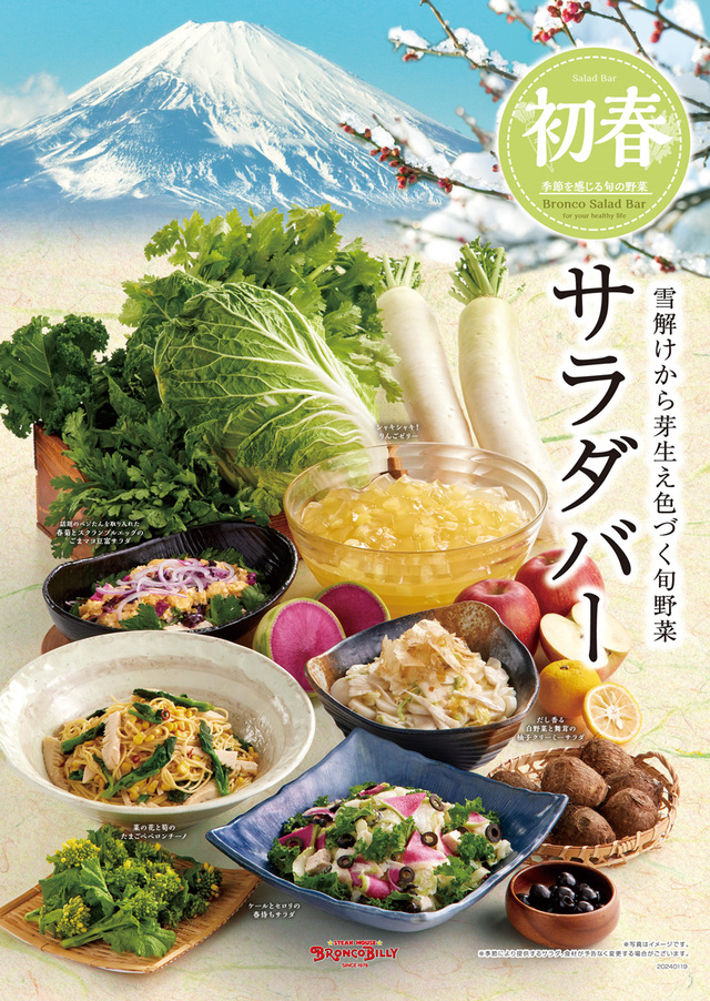 【ブロンコビリーのサラダバー】