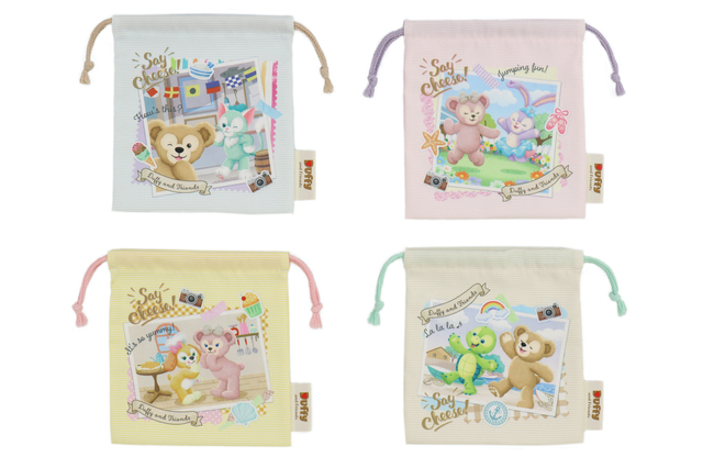 「ダッフィー&フレンズのSay Cheese! 」きんちゃくセット