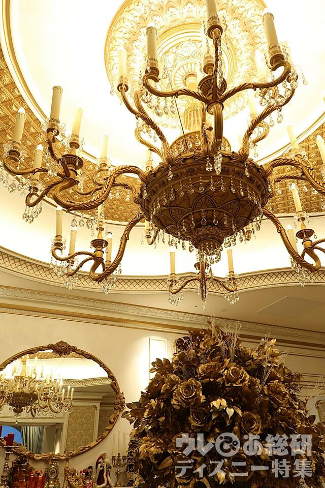 京ディズニーシー・ファンタジースプリングスホテル グランドシャトー　クリスマス装飾