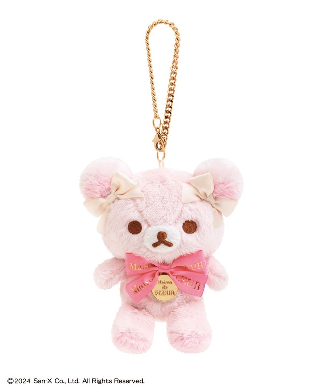 【「Maison de FLEUR×コリラックマ」コラボコレクション】「バッグチャーム くまのぬいぐるみ」3,850円