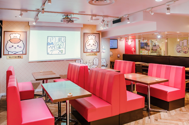 「ちいかわレストラン」内観