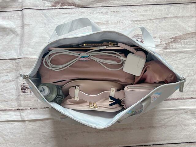 2泊分の旅行の荷物を入れてみました！