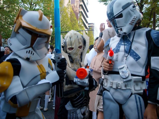 カワサキハロウィン＆スターウォーズパレード