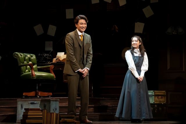 ミュージカル『ダディ・ロング・レッグズ』ゲネプロ時カーテンコールより