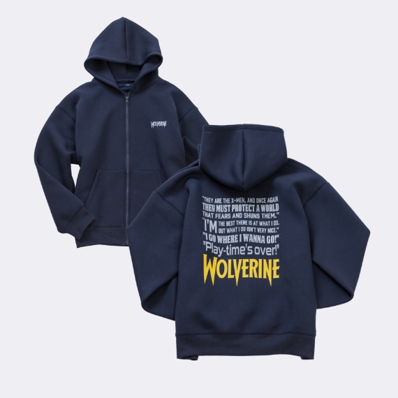 スウェットジップパーカー 5,999円｜スポーツデポ・アルペン ディズニー&マーベル 2025年秋冬コレクション