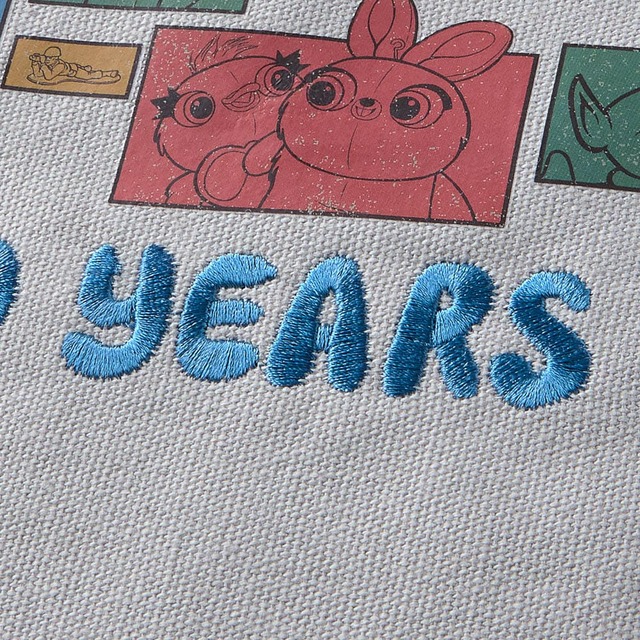 【映画公開30周年】 内生地プリントのキャンバストートバッグ「トイ・ストーリー」｜￥5,390 （税込）