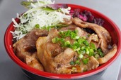 「イベリコ豚丼」400円