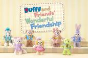 「ダッフィー＆フレンズのワンダフル・フレンドシップ」ぬいぐるみバッジ