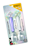 フォーク＆スプーン　ミッキークリスタル｜1,408円（税込）